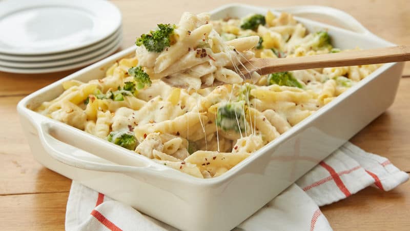 Chicken Alfredo Casserole