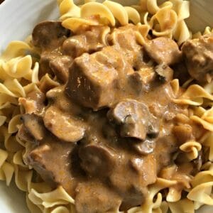 Beef Stroganoff