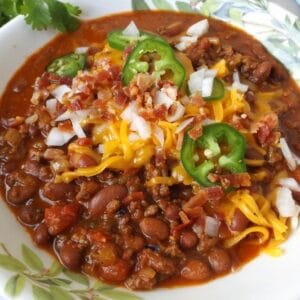 Fire Roasted Beef Chili