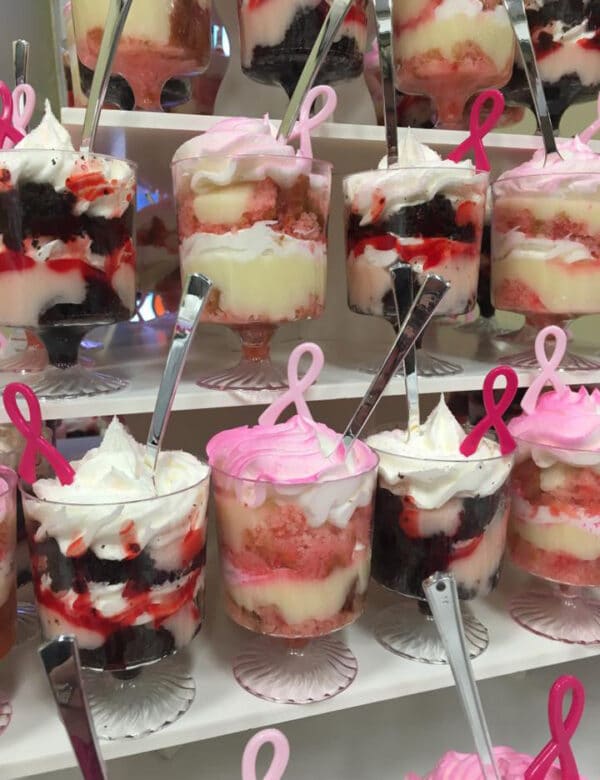 Breast Cancer Trifles Gutes Essen Deli & Catering