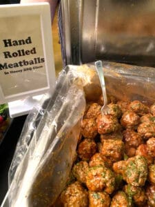 Hand Rolled Meatballs
