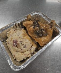 Bone-In Chicken Marsala with Garlic Potatoes